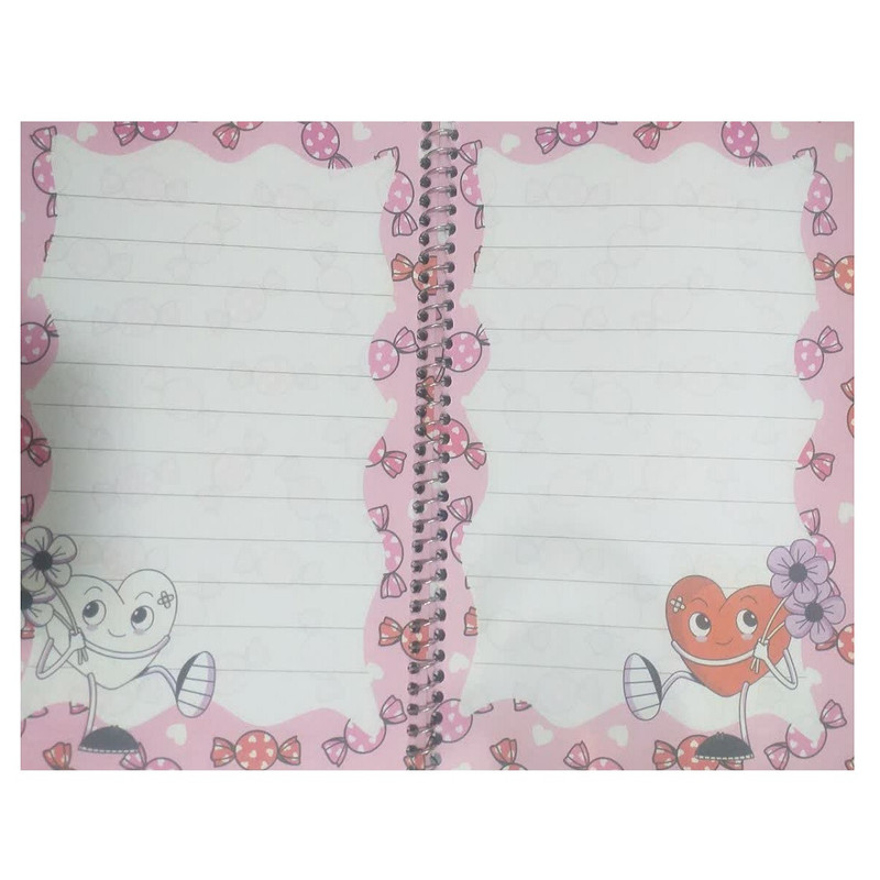 دفتر مشق 50 برگ مدل حاشیه دار طرح فضانورد کد 001