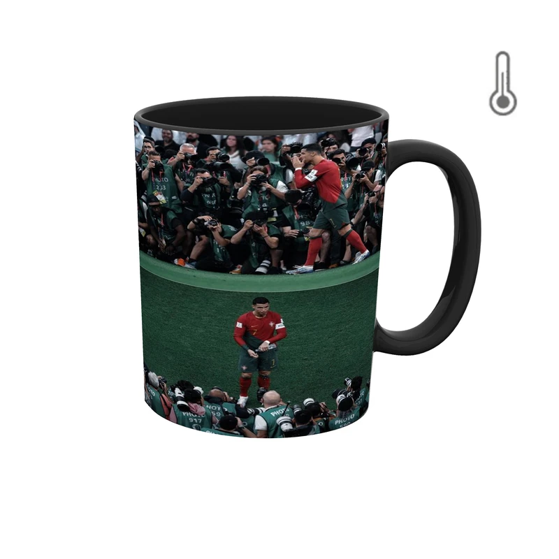 ماگ حرارتی طرح تیم ملی پرتغال رونالدو