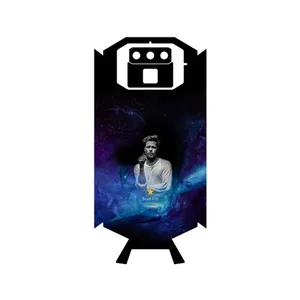 MAHOOT Brad Pitt Cover Sticker for Doogee S70