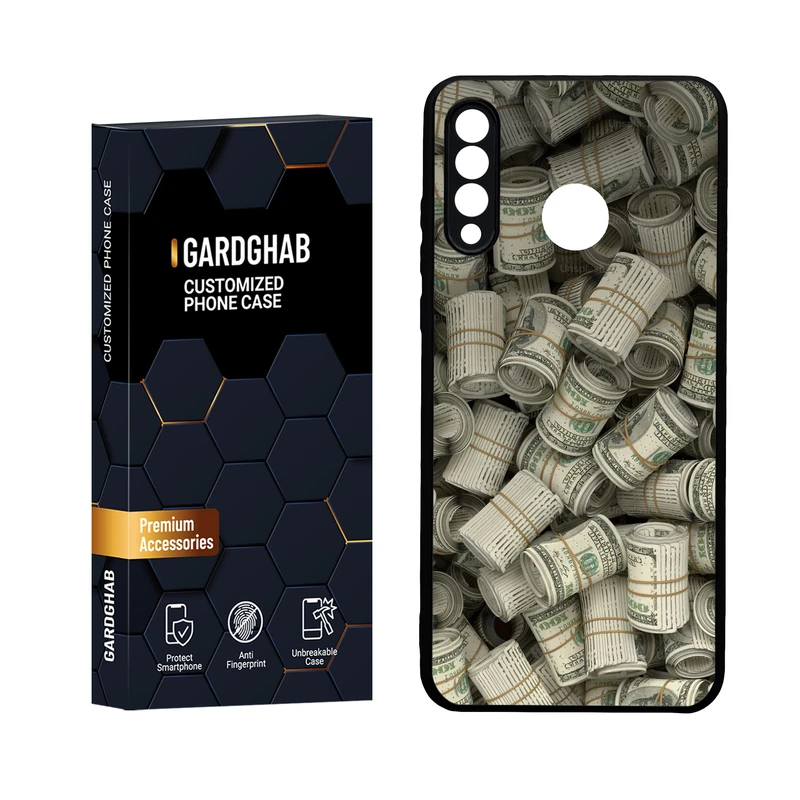  کاور گارد قاب مدل دور ژله ای پشت گلس پسرانه مناسب برای گوشی موبایل هوآوی P30 Lite