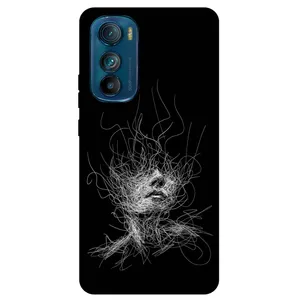 Megafone Face Sketch 7423 Cover For Motorola Moto Edge 30