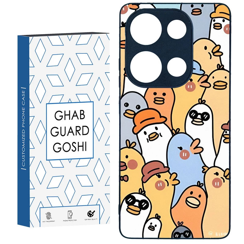 کاور قاب گارد گوشی طرح فانتزی کد TPU-064 مناسب برای گوشی موبایل شیائومی Redmi Note 13 Pro 4G / Poco M6 Pro 4G