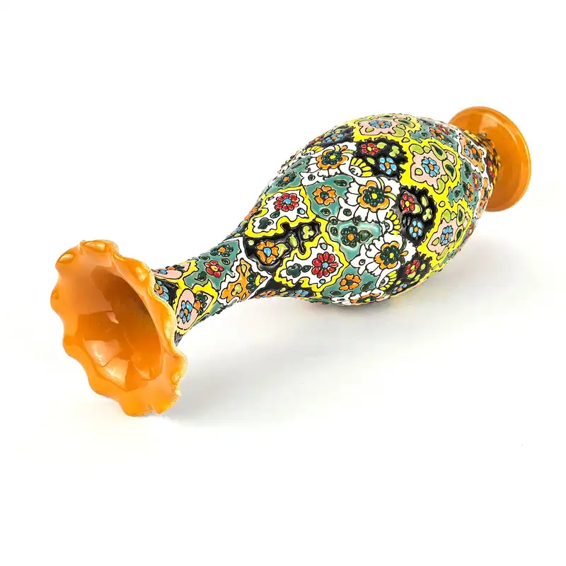 گلدان میناکاری مدل ساغر کد G30