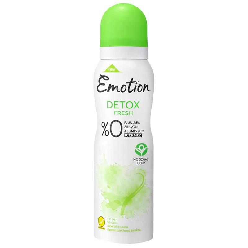 اسپری ضدتعریق زنانه ایموشن مدل DETOX FRESH حجم 150 میلی لیتر