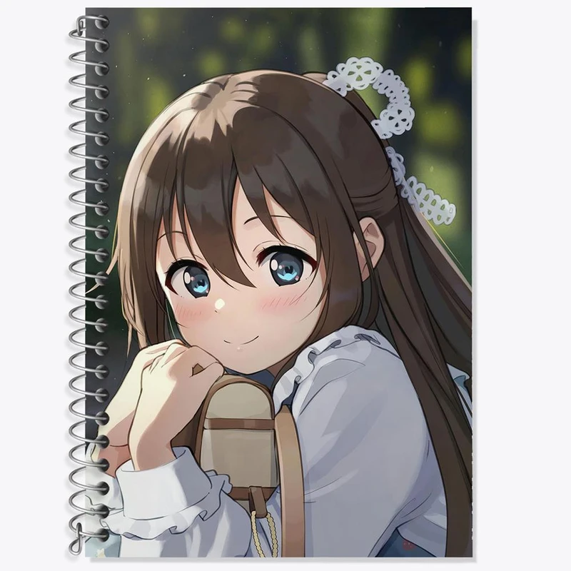 دفتر لغت 50 برگ خندالو مدل شیزوکو انیمه مادوکا مجیکا Madoka Magica کد 18412