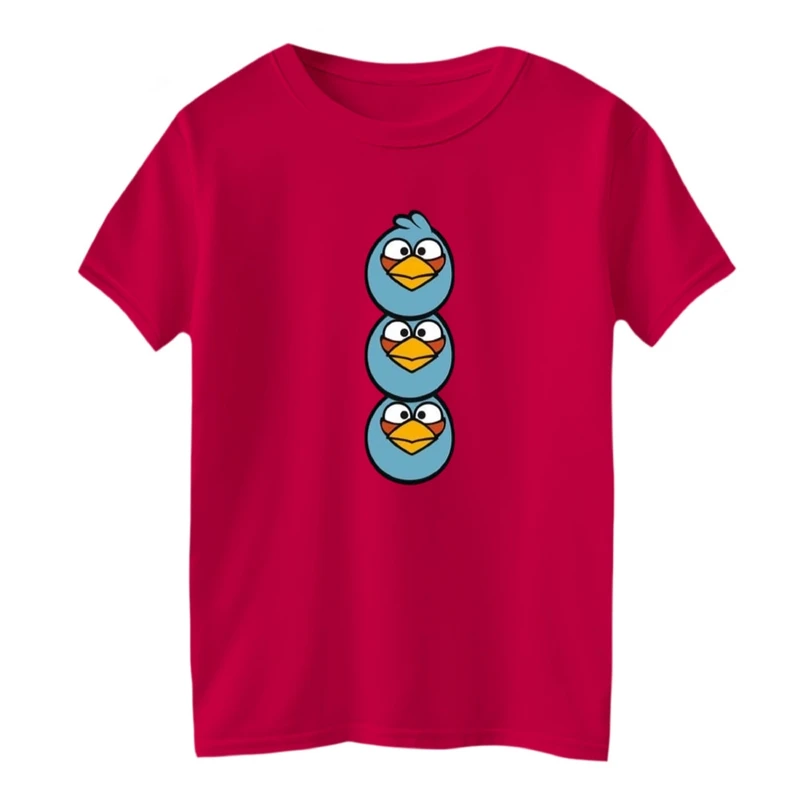 تی شرت آستین کوتاه بچگانه مدل انگری بردز