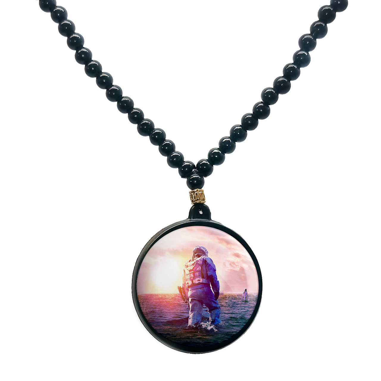 گردنبند پرمانه طرح Interstellar کد pmd.24248