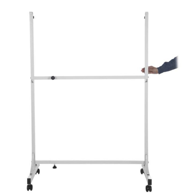 تخته وایت برد مدل آلفا k70 سایز 120×70 سانتی متر به همراه پایه نگهدارنده