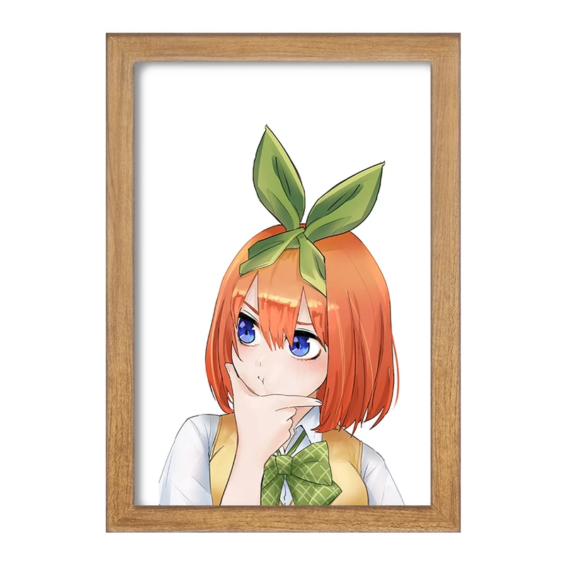 تابلو خندالو مدل یوتسوبا انیمه پنج عروس مساوی کد 32558