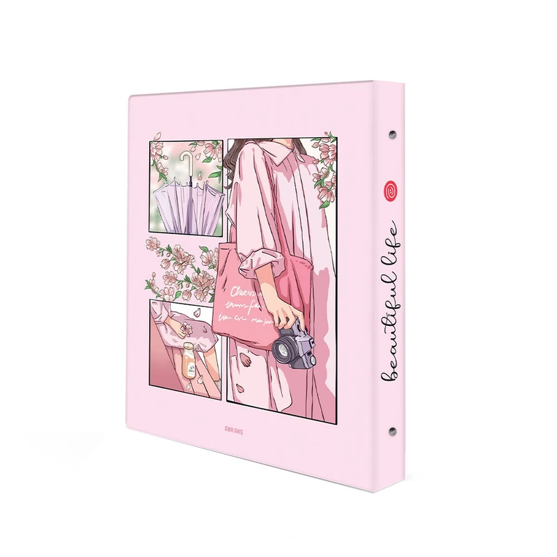 دفتر کلاسوری 100 برگ آبرنگ مدل 2418