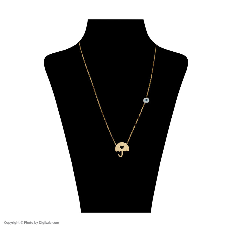 گردنبند طلا 18 عیار دخترانه پرسته مدل WN353 گردنبند طلا 18 عیار دخترانه پرسته مدل WN353