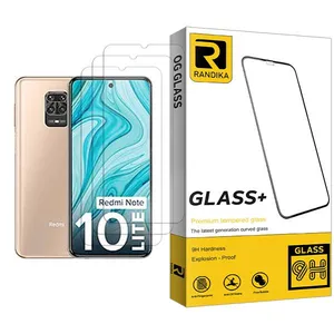 Randika Randika Glass MIX003 Screen Protector For Xiaomi Redmi Note 10 Lite Pack Of 3