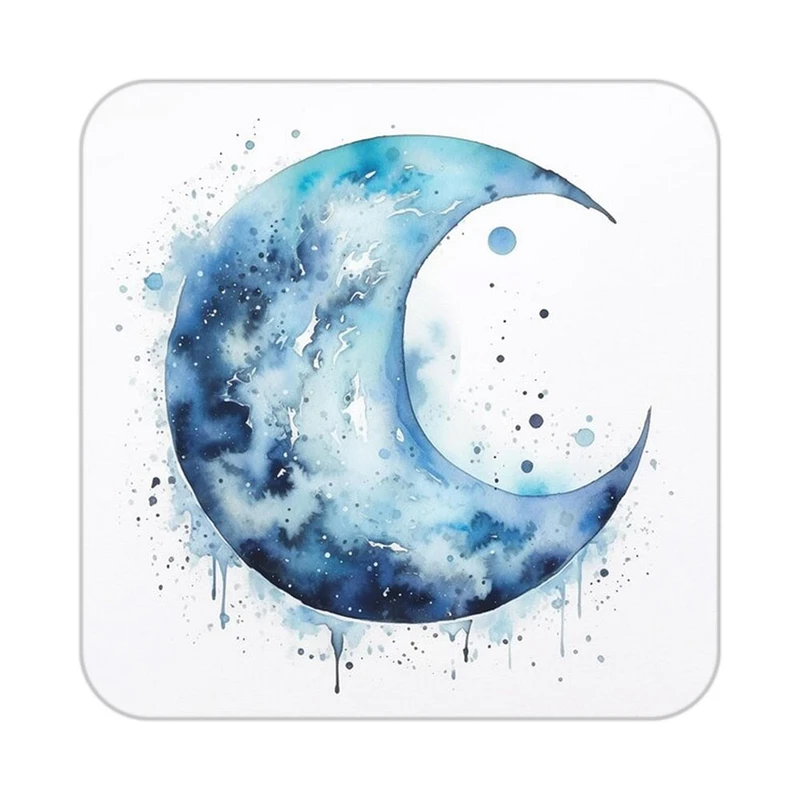 زیر لیوانی کاکتی طرح ماه و ستاره مدل mp53319