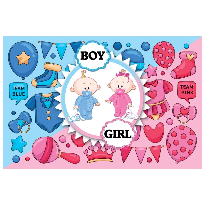 بنر تم مدل جشن تعیین جنسیت کد 1055