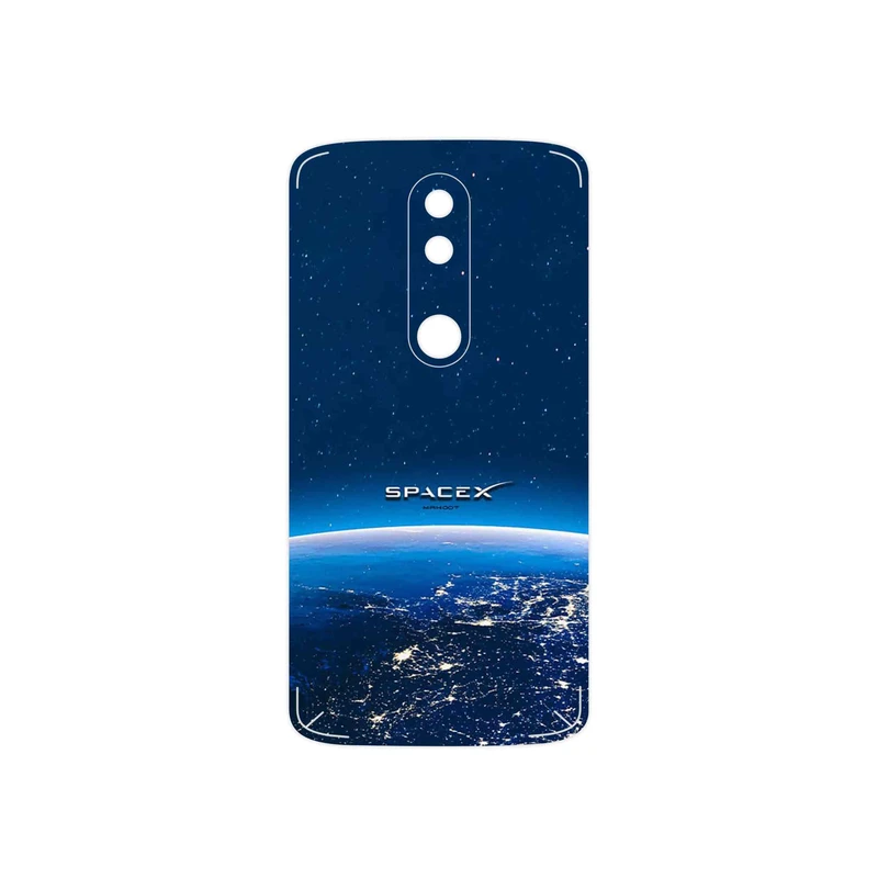 برچسب پوششی ماهوت مدل Space X مناسب برای گوشی موبایل موتورولا Moto X Force