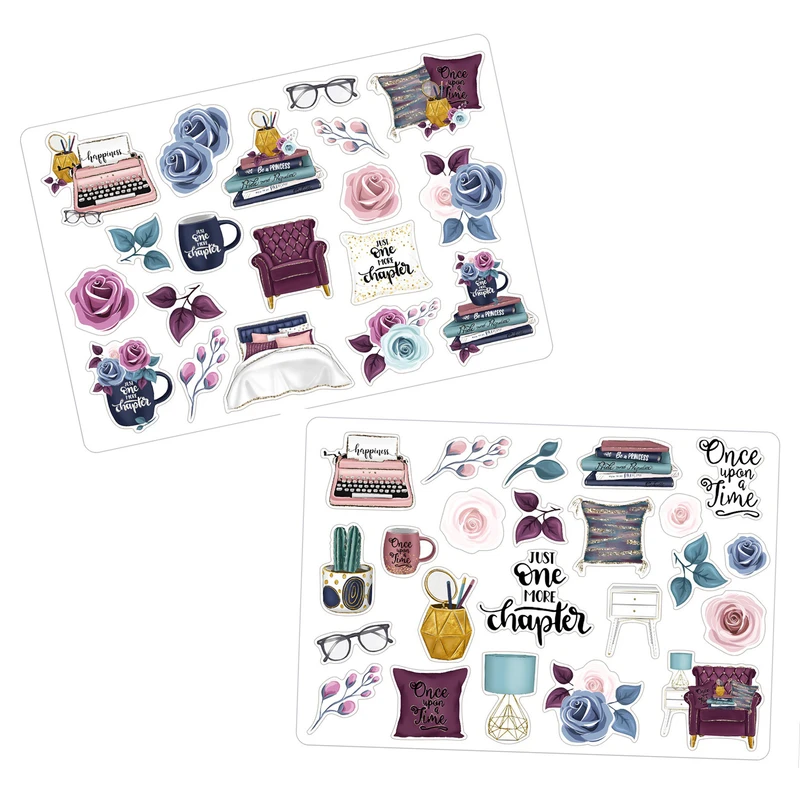 برچسب کاترینکا طرح  برش خورده بولت ژورنال و اسکرپ بوک مدل Time بسته 2 عددی 