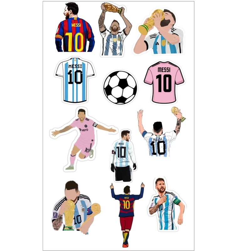 برچسب مدل اسپرت ورزشی و فوتبال مسی کد 1014