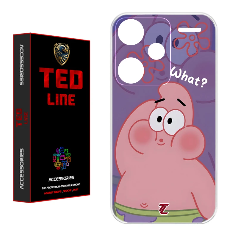 کاور تد لاین طرح پاتریک کد 1121 مناسب برای گوشی موبایل شیائومی Redmi Note 13 Pro Plus