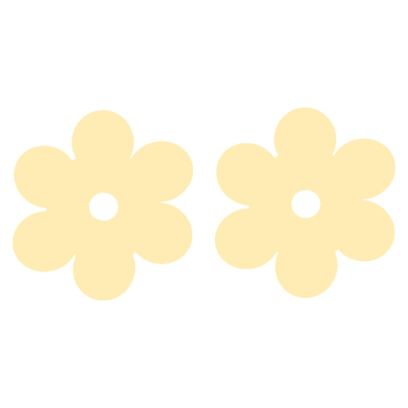 گوشواره طلا 18 عیار زنانه الن نار طرح گل مدل N5148