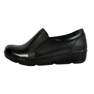 کفش طبی زنانه مدل چرم طبیعی رونسانس