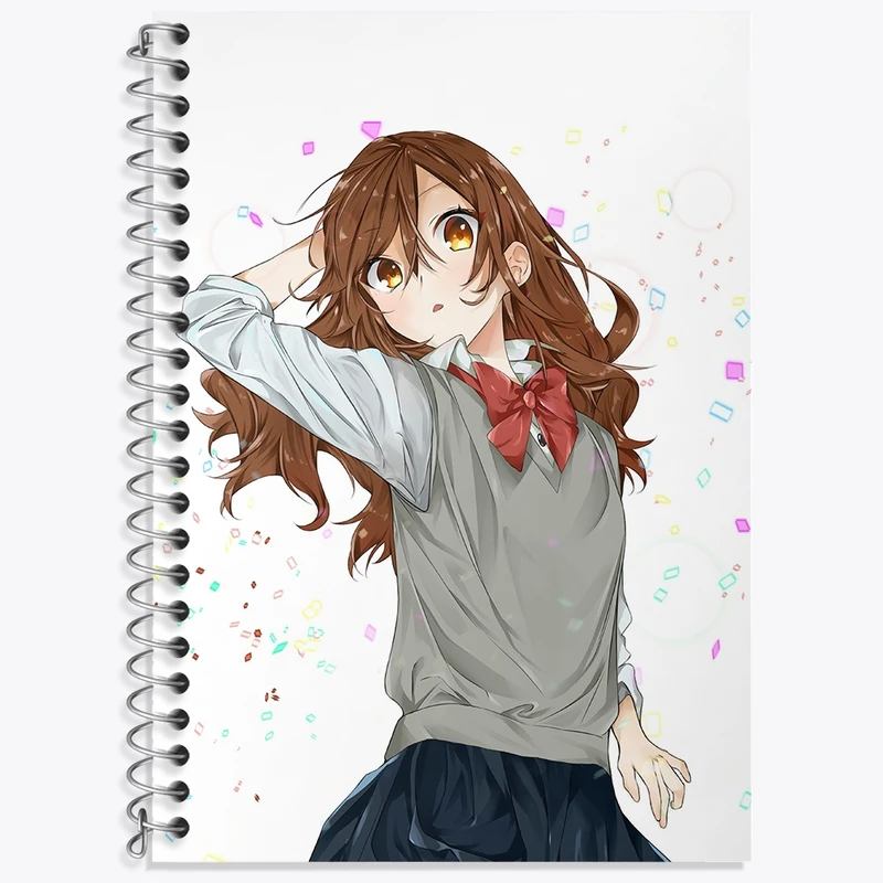 دفتر لغت 50 برگ خندالو طرح هوری انیمه هوریمیا کد 33673