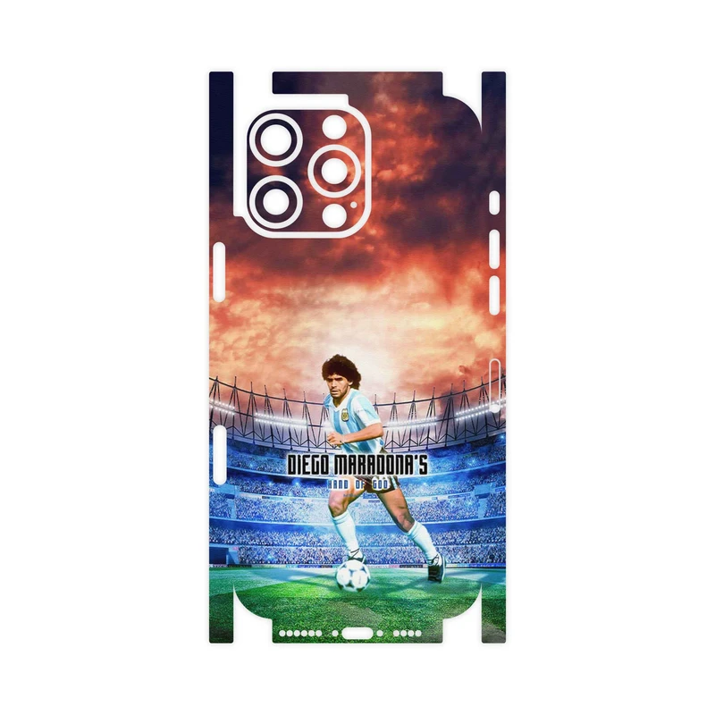 برچسب پوششی ماهوت مدل Diego Maradona-FullSkin مناسب برای گوشی موبایل اپل iPhone 16 Pro Max