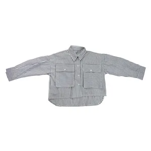 شومیز آستین بلند دخترانه مدل کارگوی کد MN397SA