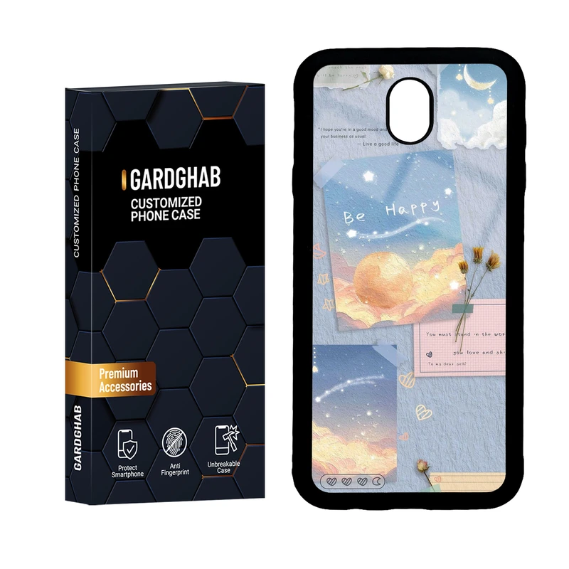 کاور گارد قاب مدل دور ژله ای فانتزی مناسب برای گوشی موبایل سامسونگ Galaxy J7 Pro