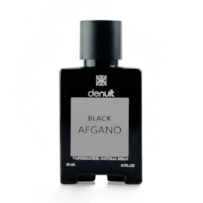 عطر جیبی مردانه دنوییت گلد مدل Black Afghano با رایحه گرم حجم 20 میلی‌لیتر