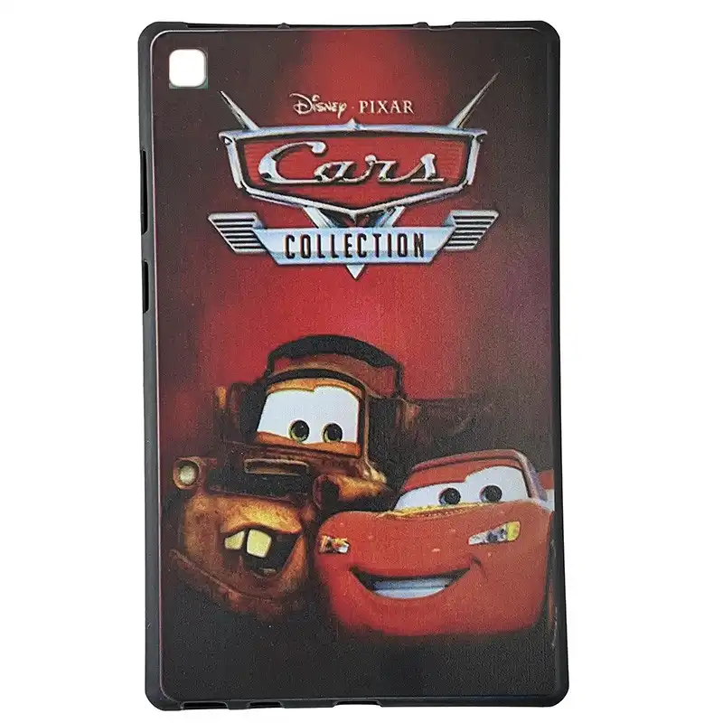 کاور مدل ماشین قرمز مناسب برای تبلت سامسونگ Galaxy Tab A7 Lite 2021 / T225