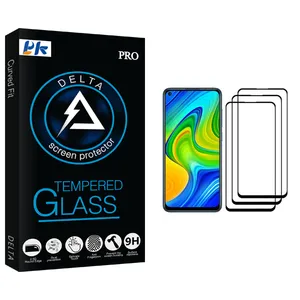 PK Delta Glass Screen Protector For Xiaomi Redmi Note 9 Pack Of 3