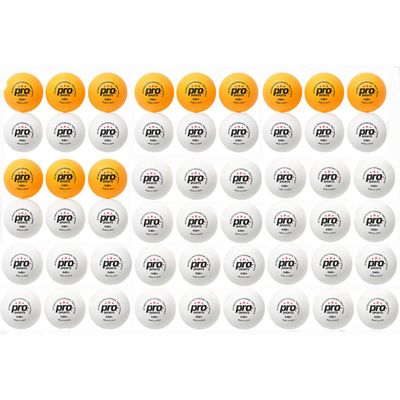 توپ پینگ پنگ پرو اسپورتز مدل PRO-2025 بسته 60 عددی