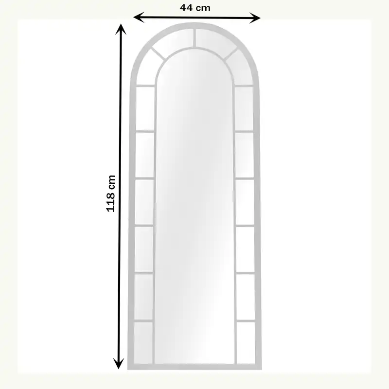 آینه الف مدل   قدی طرح تاج کد 2