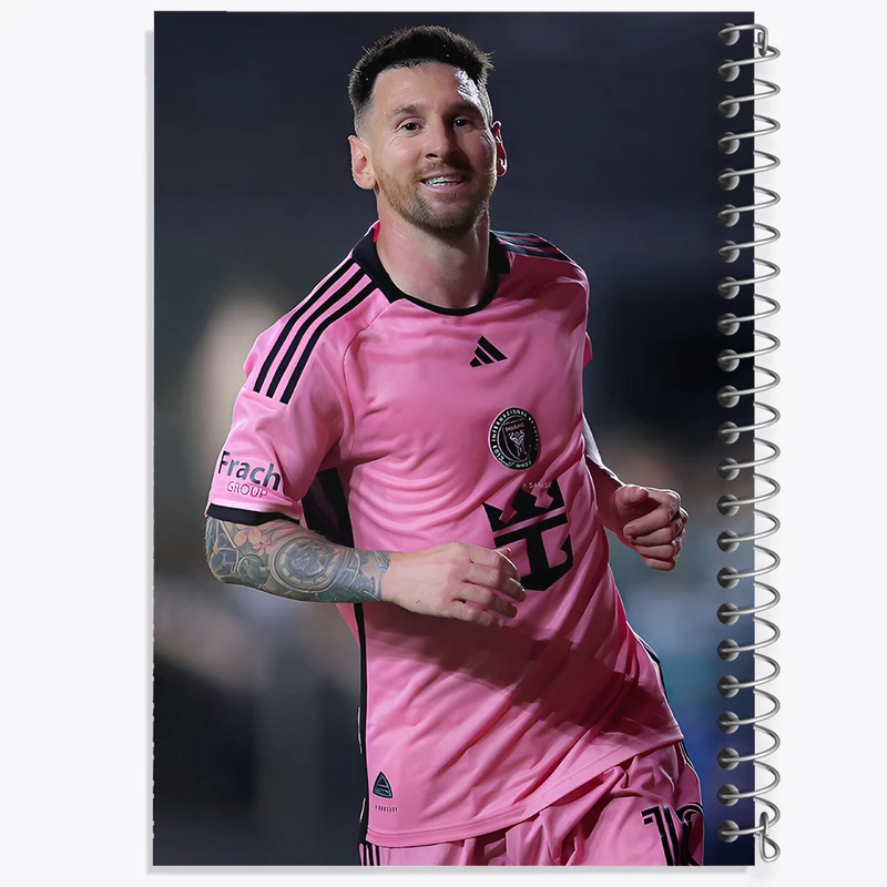 دفتر لیست خرید 50 برگ خندالو طرح لیونل مسی کد F6943