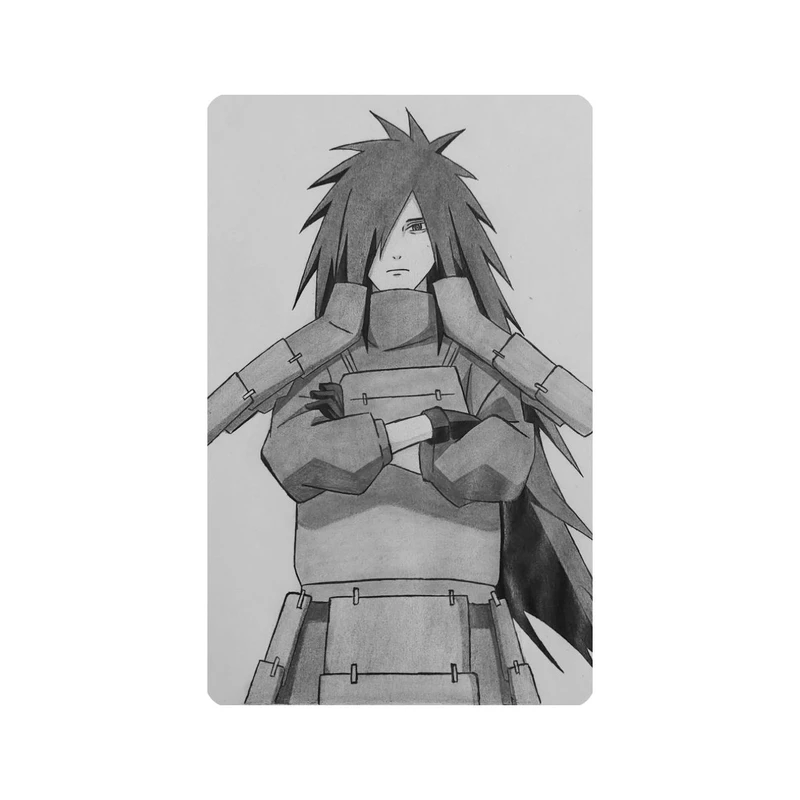 استیکر کارت مدل انیمه طرح ناروتو مادارا اوچیها Naruto Madara Uchiha کد 6118