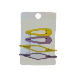 گیره مو زنانه مدل H-502 بسته 4 عددی