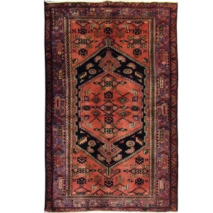 فرش قدیمی دستبافت سه متری طرح زنجان کد 226