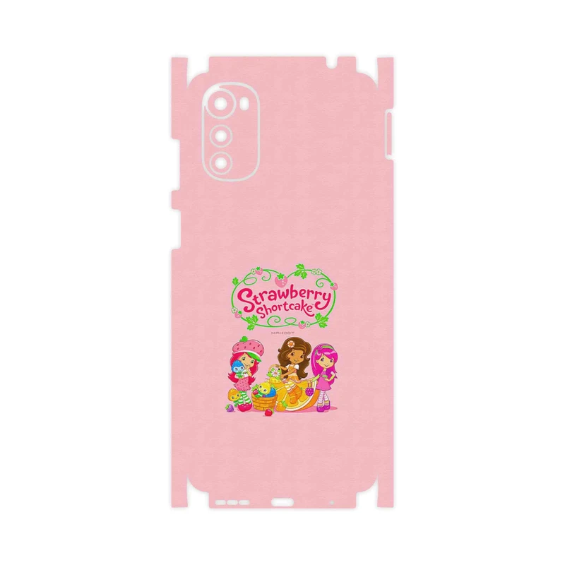 برچسب پوششی ماهوت مدل Strawberry Shortcake-FullSkin مناسب برای گوشی موبایل موتورولا Moto E32s