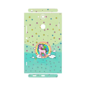 MAHOOT Rainbow unicorn adventure-FullSkin Cover Sticker for Sony Xperia XA2