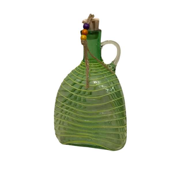 بطری شيشه ای مدل سه گوش