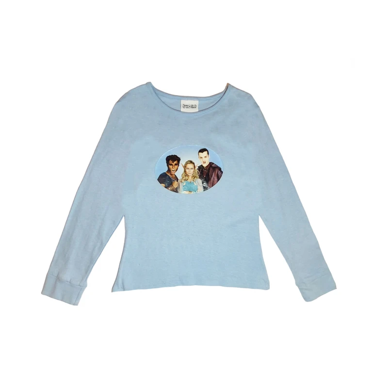 تی شرت آستین بلند دخترانه کد 4816