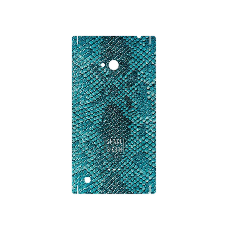 برچسب پوششی ماهوت مدل Blue Snake Skin مناسب برای گوشی موبایل نوکیا Lumia 720
