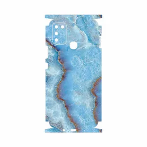 MAHOOT Blue-Ocean-Marble-FullSkin Cover Sticker for Infinix Hot 10 Play