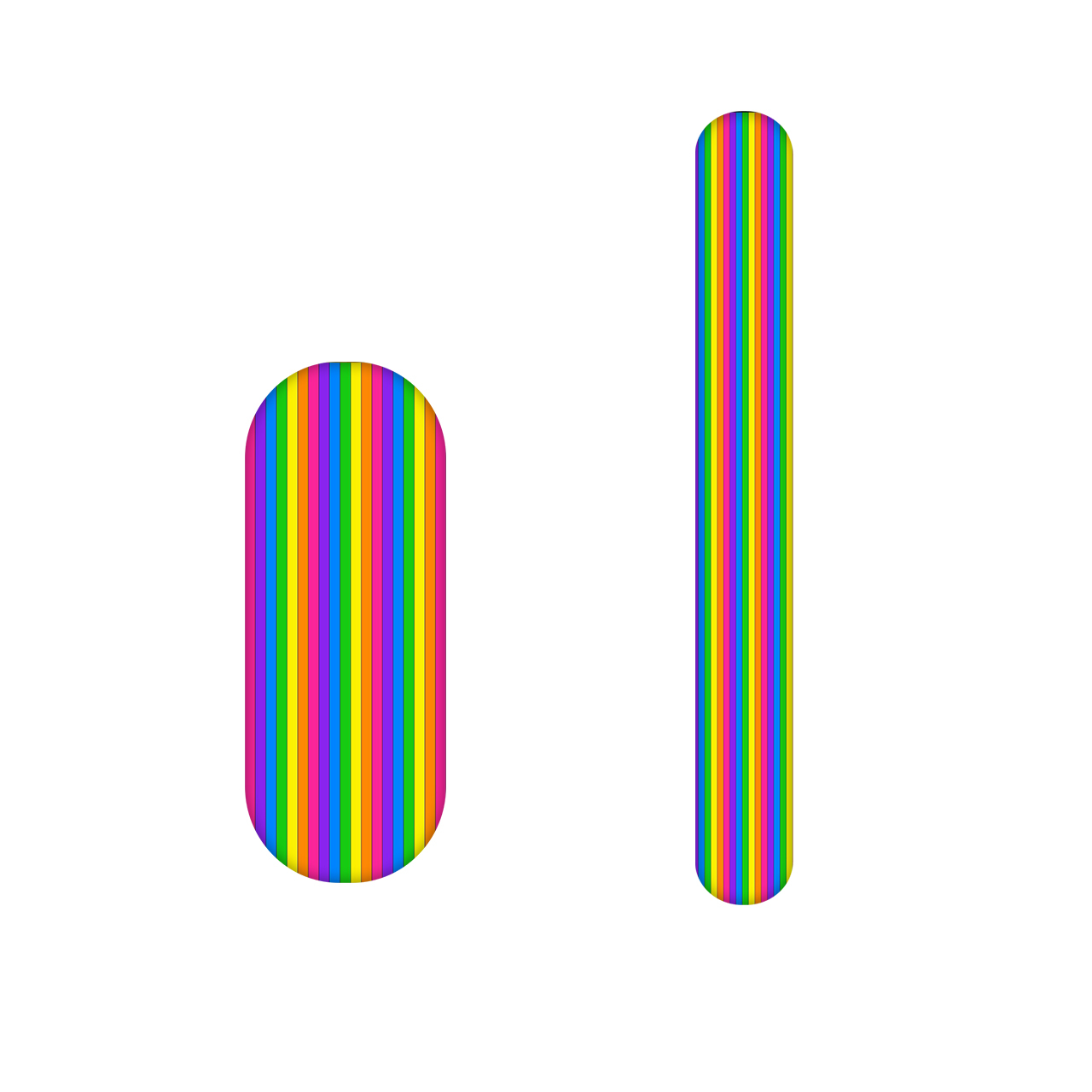 سوهان ناخن مدل رنگی کد 825 بسته 2 عددی