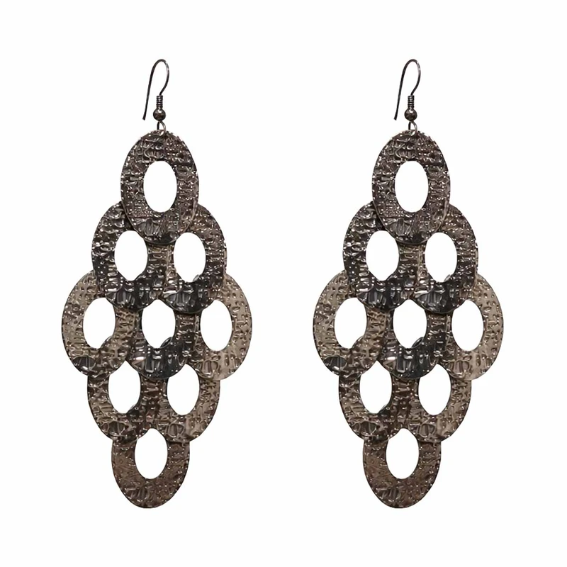 گوشواره آویز زنانه مدل میکا کد 002