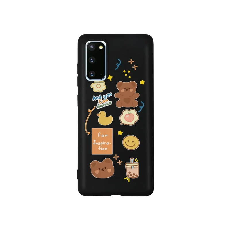 کاور طرح خرس بیر کد t4638 مناسب برای گوشی موبایل سامسونگ Galaxy S20 FE