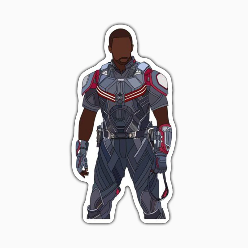 استیکر لپ تاپ و موبایل بووم طرح مارول مدل Falcon کد FR130