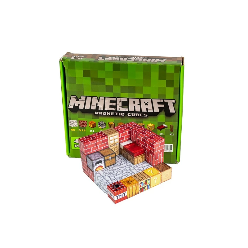 عکس شماره 14 : ساختنی مغناطیسی 44 تکه نوشو مدل ماینکرفت کد elite 44
