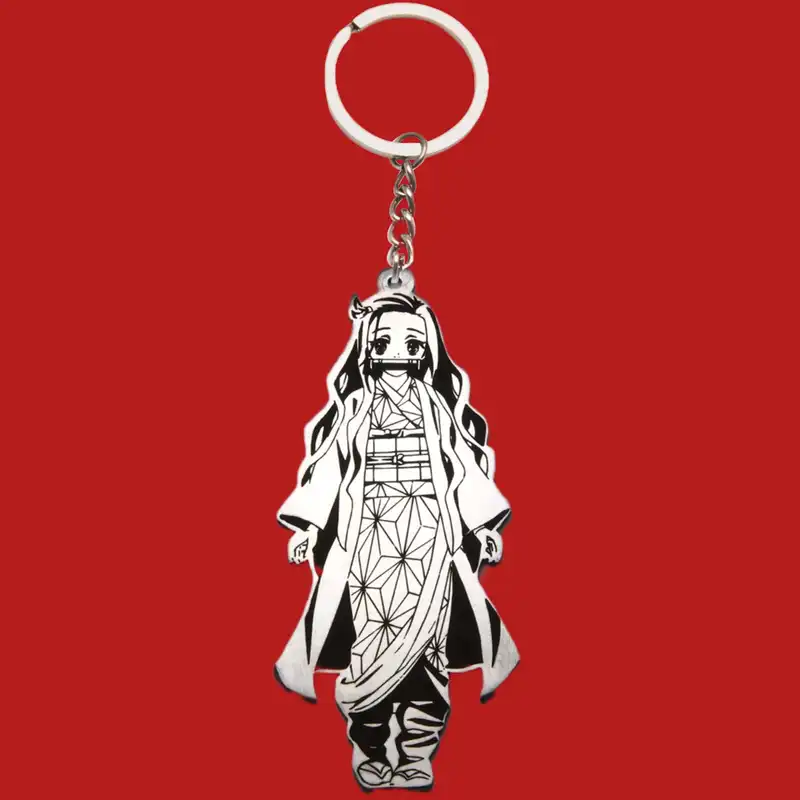 جاکلیدی  طرح انیمه demon slayer مدل nezuko کد 001