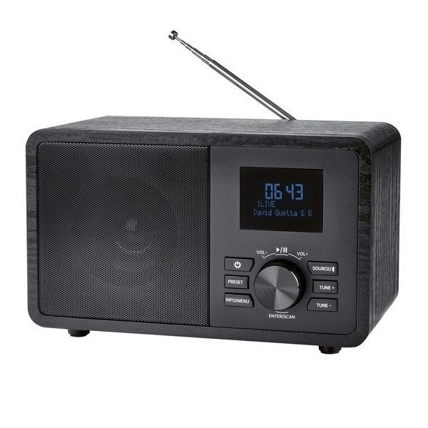 رادیو اسپیکر FM سیلور کرست مدل DAB دارای ورودی AUX